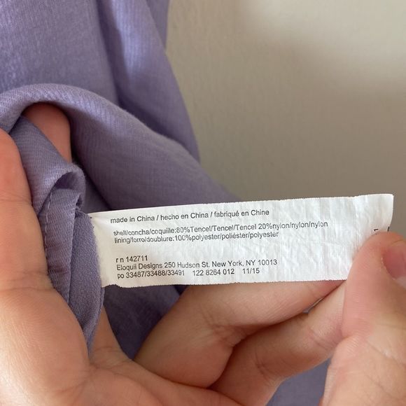 Eloquii Lilac Halter Minidress - Picture 8 of 8